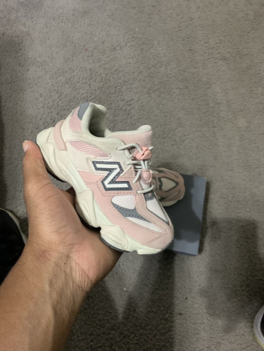 Size 9c-New Balance 9060 ‘Pink Granite’ Toddler Sneakers IV9060EA